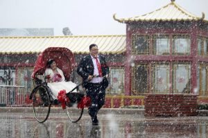 Weihai shandong province china wedding