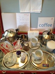 Austrian Airlines coffee