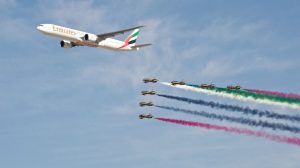 Emirates jet