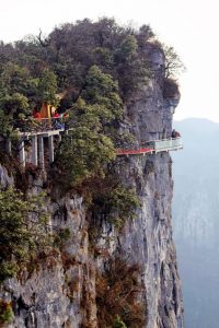 Tianmen Mountain, China Cliff Path