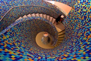 99+ iharsten Groninger Museum staircase; Groningen