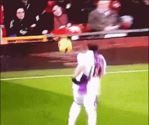 Football injury twitter picture