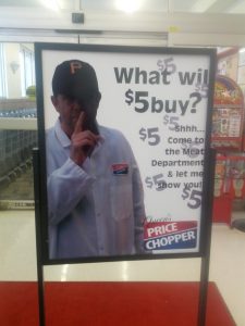 meat department ad
