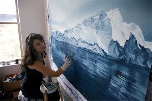 Iceberg Zaria Forman