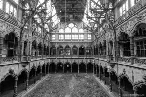 Abandoned Buildings Stock Exchange Anwerp Belgium