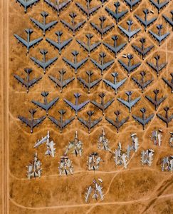 Guillotined B-52 bombers at the ‘bone yard’, Tuscon, Arizona, USA, 1994.