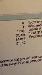 IHG Rewards points VISA