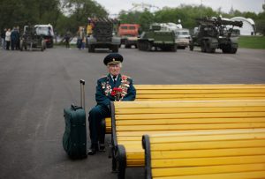 World War II veteran from Belarus Konstantin Pronin