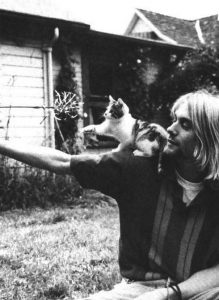 Kurt Kobain kitten Quisp