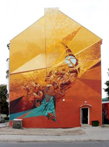 the surreal murals by Etam Cru