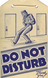 do not disturb door signs hotel collector