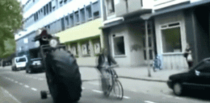 huge bike tire crazy