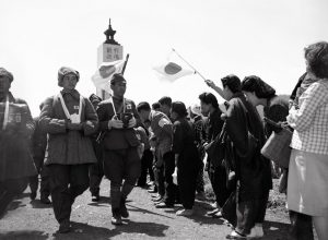 women Japan japanese soldiers repatriated