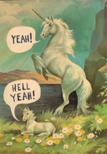 unicorns dad son