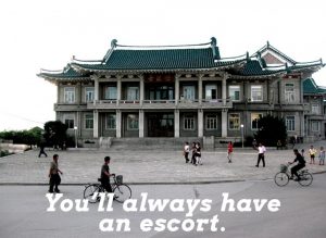 North Koreas travel escorts