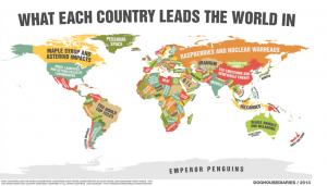 36 maps world new ways countries lead