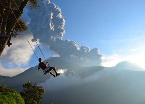 End of the World swing. Banos, Ecuador