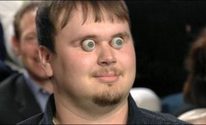 eyes funny popping