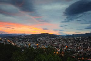 Sarajevo sunset