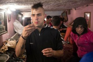 drugs addicts bucharest sewers