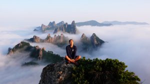 Sunrise at Seoraksan, South Korea