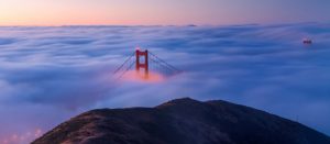 Blue hour at the Golden Gate Bridge. Photo by Frank Schulenburg