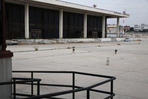 athens interantional airport abandoned