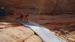island water slide living the life