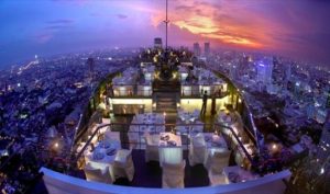 Vertigo, Thailand restaurant 65 floors Banyan Tree Hotel downtown Bangkok