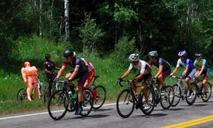 bicycle tour de france riders helmets dummies dolls spectators