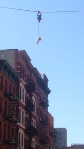 dildo spiderman hanging city wtf funny