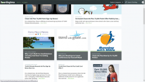 boarding area front page chase bank Ink Plus credit cards Travel with Grant
