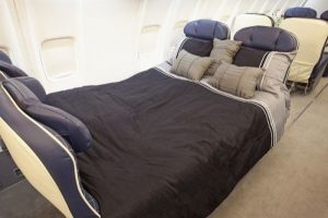 flat bed airplane seat first class titans tbb