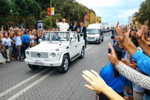 The Pope in Tirana, Albania