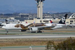 Dragon Smaug for the "Official Airline of Middle Earth" Air New Zealand