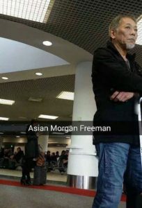 Asian Morgan Freeman funny picture tbb