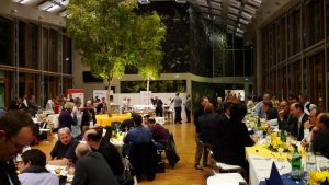 lufthansa headquarters reception frakfurt