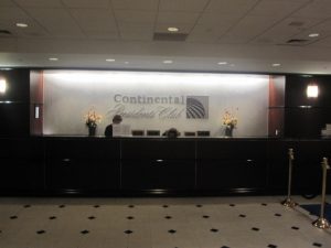 conttinental presidents club lounge