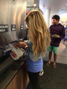 milk fill up gallon